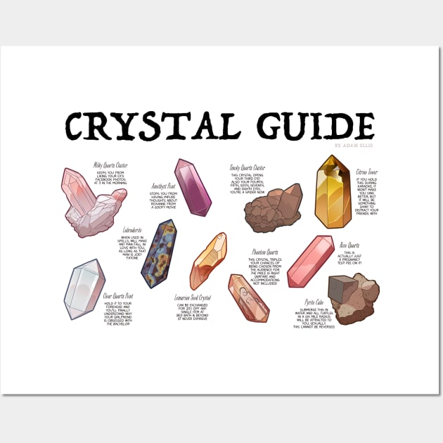 Crystal Guide Wall Art by adamtots